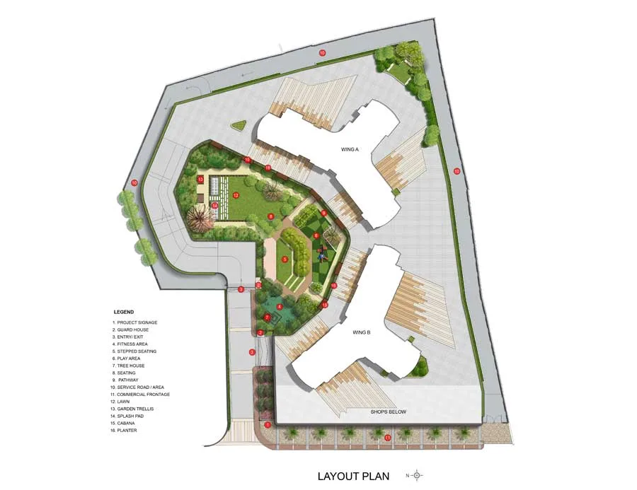 Kalpataru Siddhachal Elite Layout
