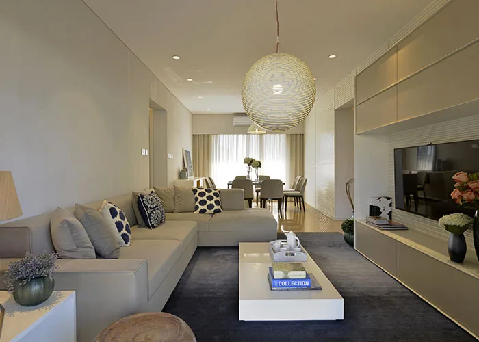 Kalpataru Siddhachal Elite living room