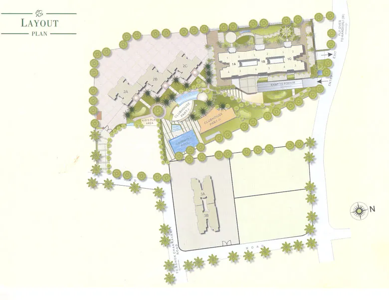 2 BHK Flats on Rent in Kalpataru Gardens, Kandivali East