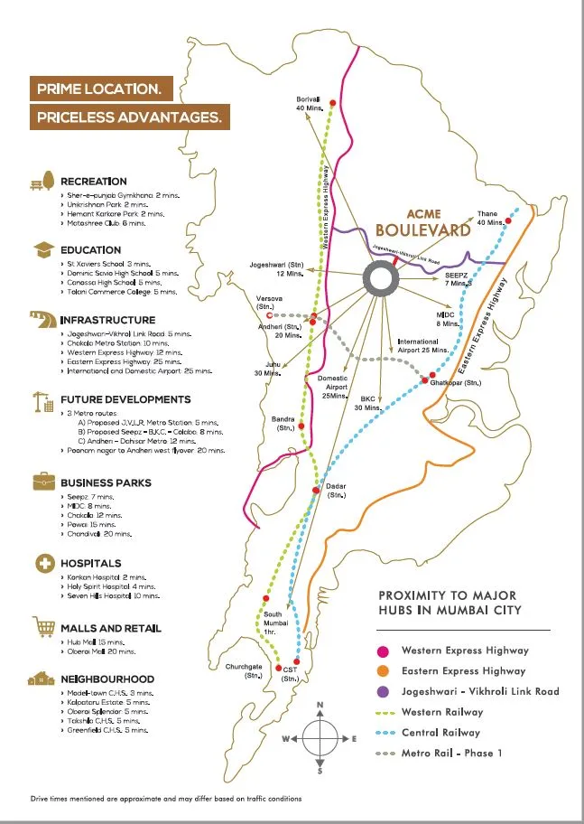 Acme Boulevard Location Advantage