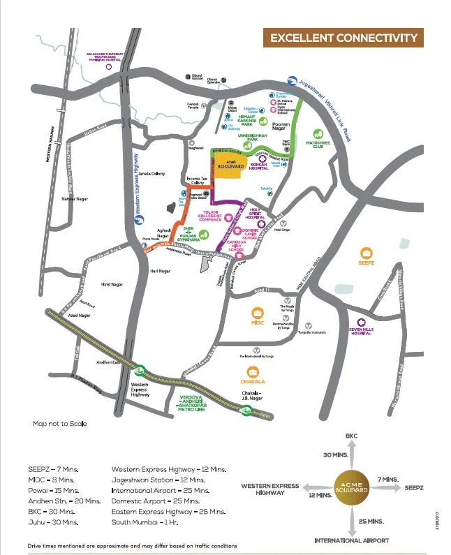 Acme Boulevard Location Connectivity