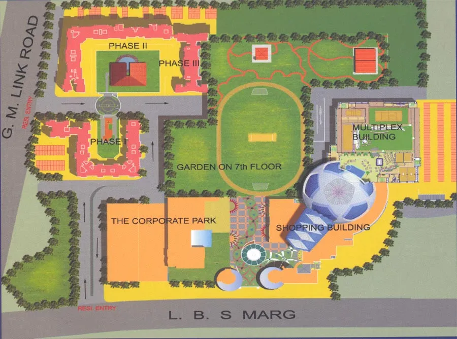 2 BHK Flats on Rent in The Blue Diamond, Mulund West