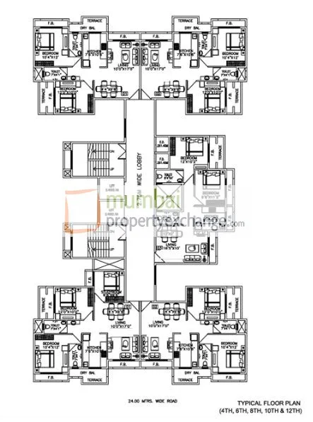 Even Floor Plan