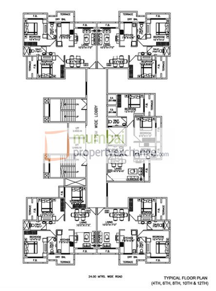 Even Floor Plan