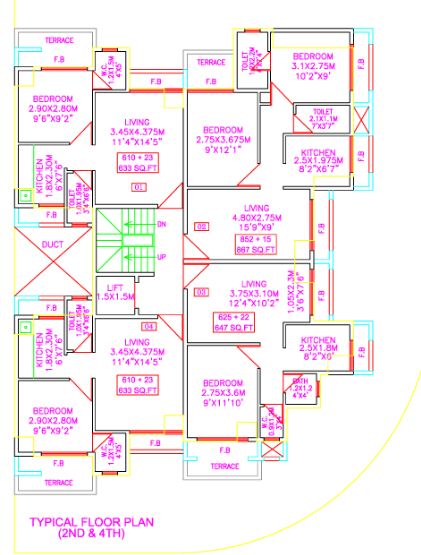 Even Floor Plan