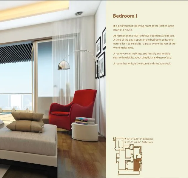 Parathenon Bedroom 1