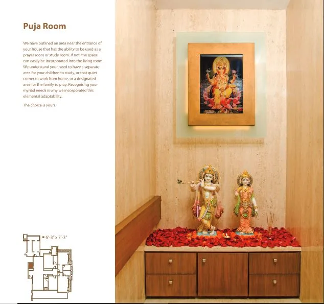 Parathenon Puja Room