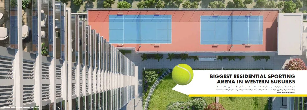 Omkar Alta Monte Biggest Sports Arena