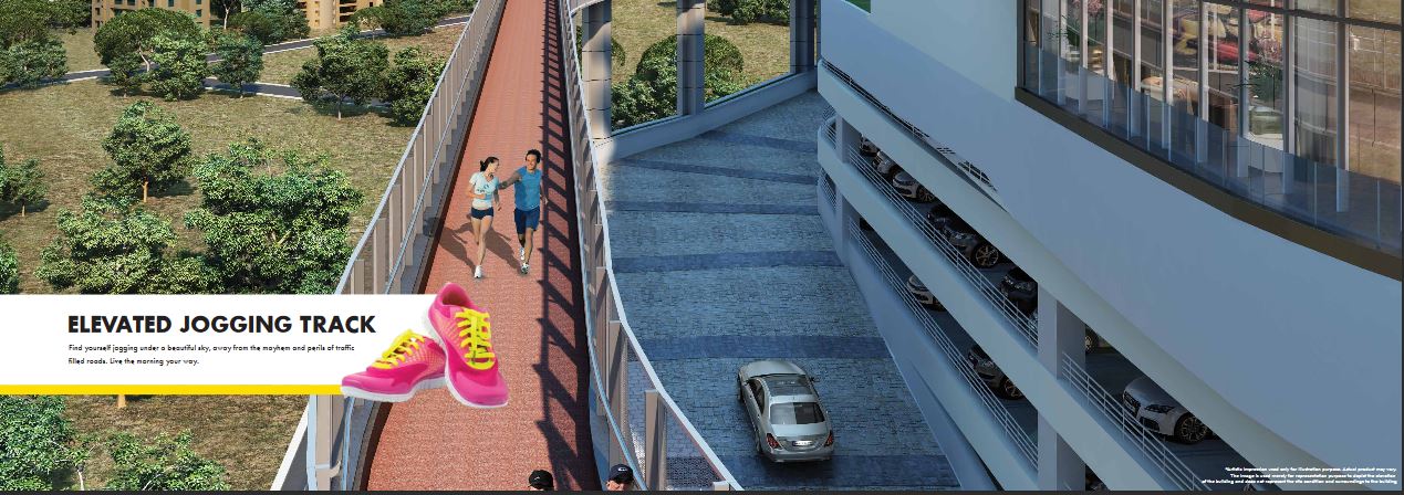 Omkar Alta Monte Elevated Jogging  Track