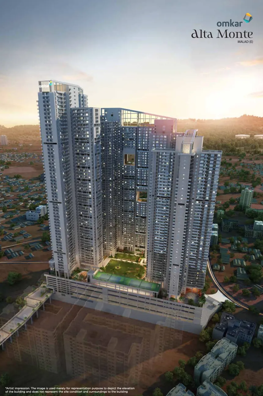 4 BHK Flats for Sale in Alta Monte Tower D, Malad East