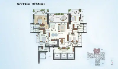 5.5 BHK Omkar Alta Monte Tower D, Malad East — for Sale — photo 7 thumbnail