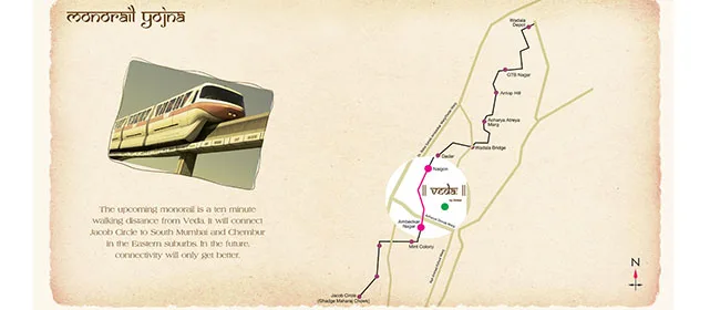 Mono Rail Location Plan