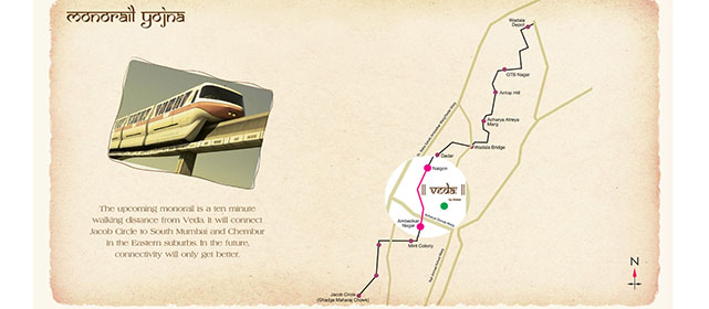 Mono Rail Location Plan