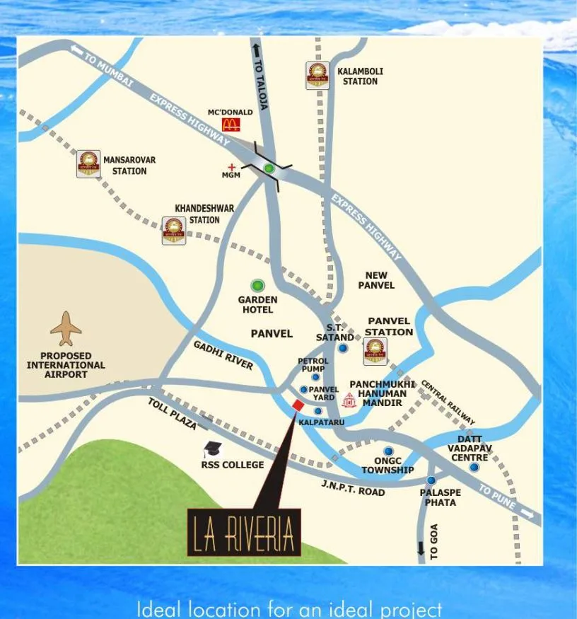 La Riveria Location