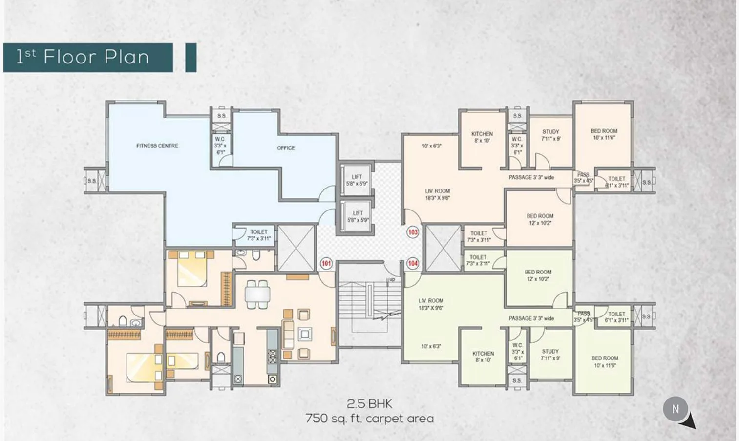 1St Floor Plan