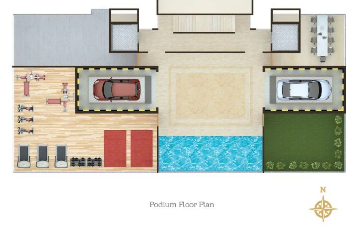 Podium Floor Plan