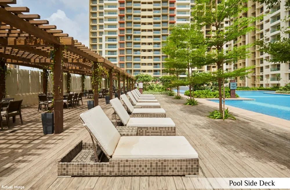 Vasant Oasis Pool Side Deck