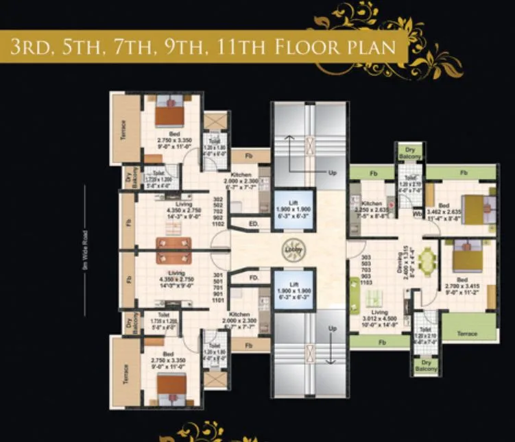 11th Flr Plan