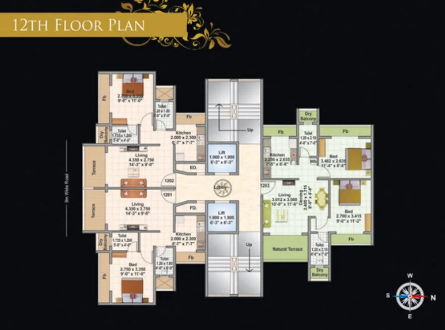 12th Flr Plan