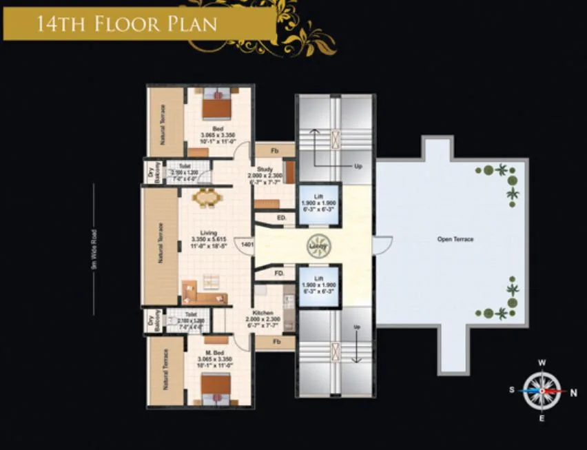 14th Flr Plan