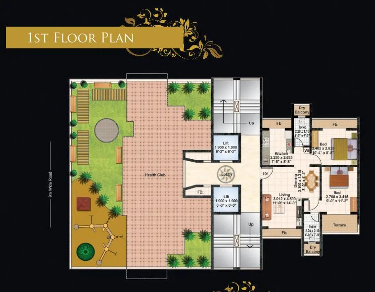 1st Flr Plan