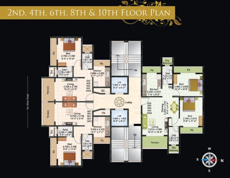 2nd Flr Plan