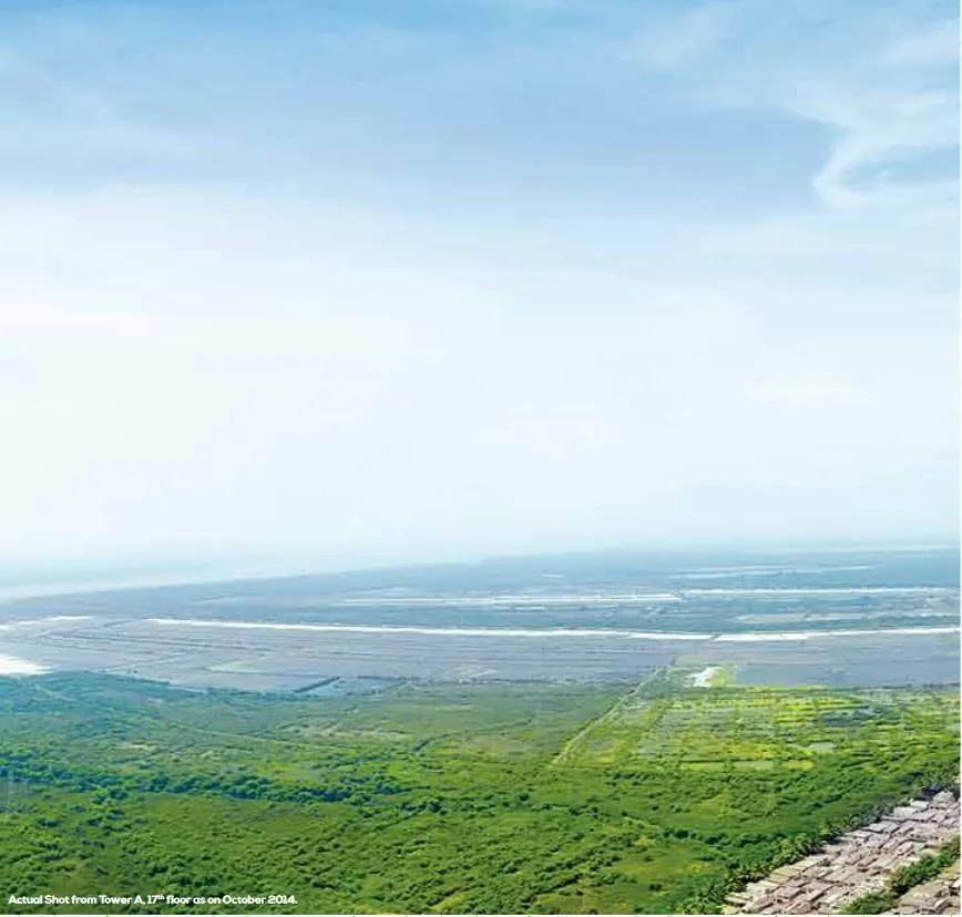 Actual view from Tower A 17th floor