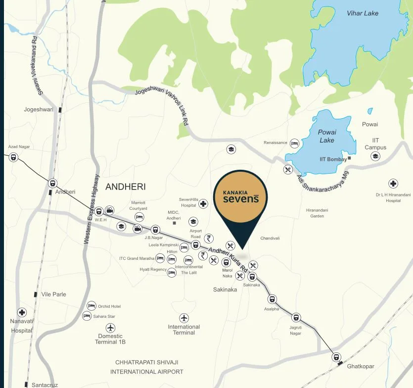 Kanakia Sevens Connectivity