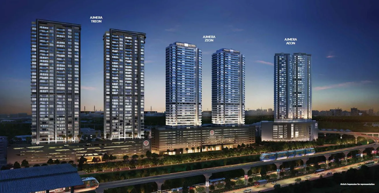 Ajmera I Land Night View