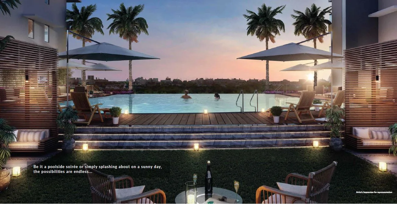 Ajmera I Land Poolside