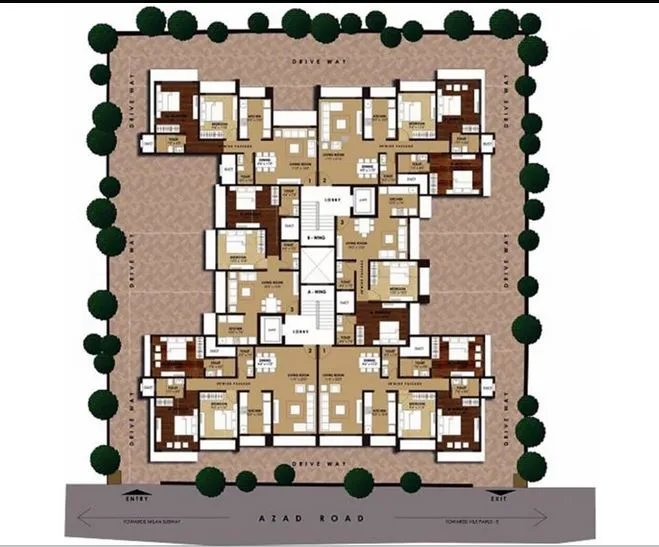 Shamik Elegant Site Layout