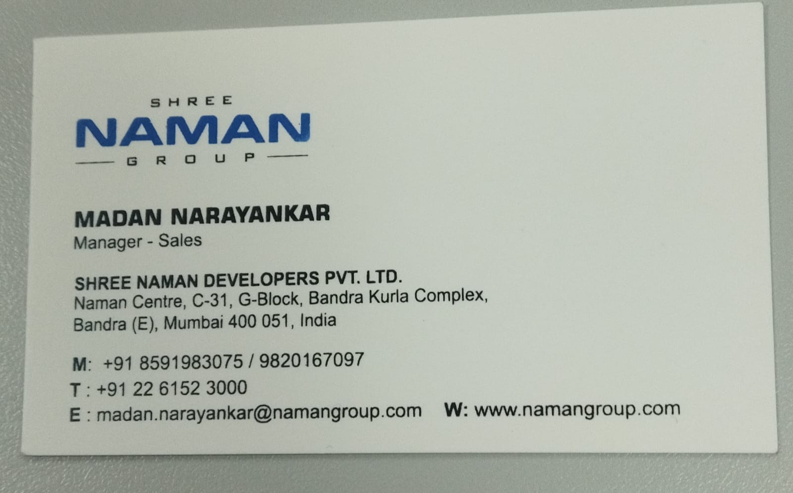 Naman Premier E wing