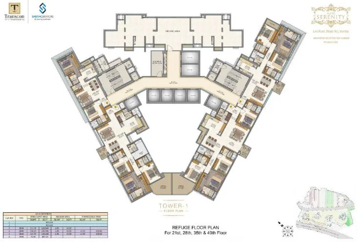 Sheth Auris Serenity Refuge Floor Plan1