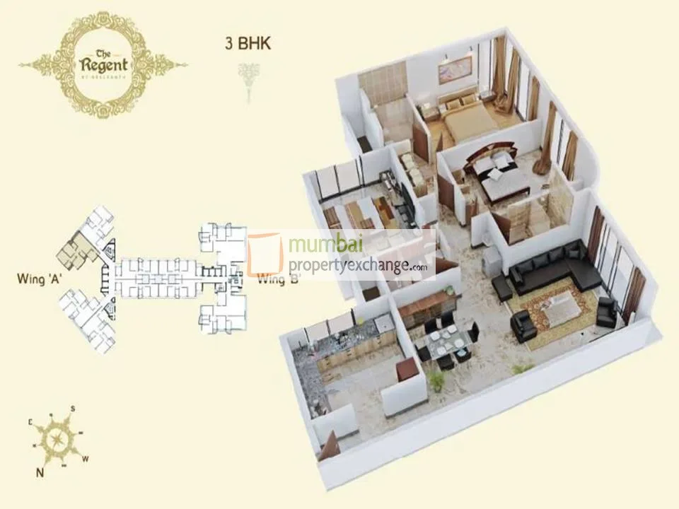 3BHK Plan