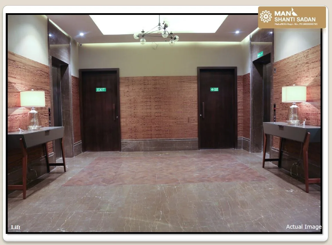Shanti Sadan Lift Lobby