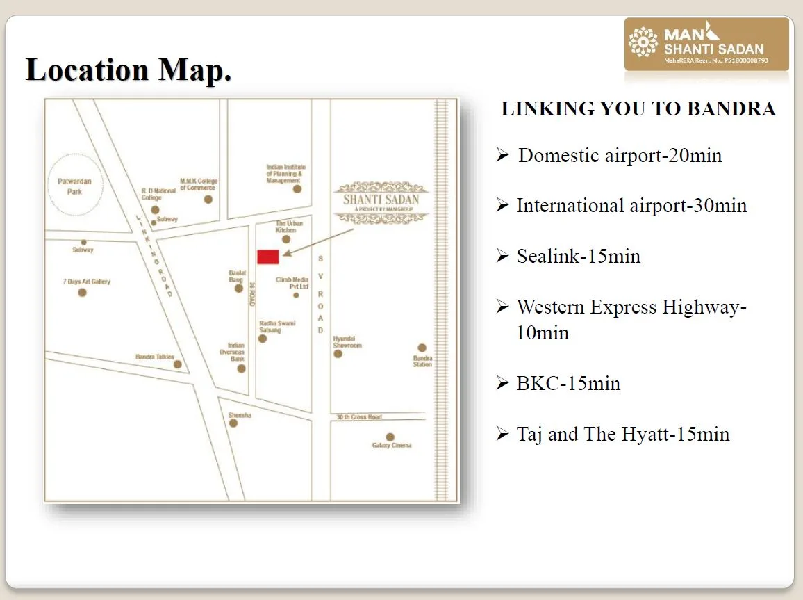 Shanti Sadan Location