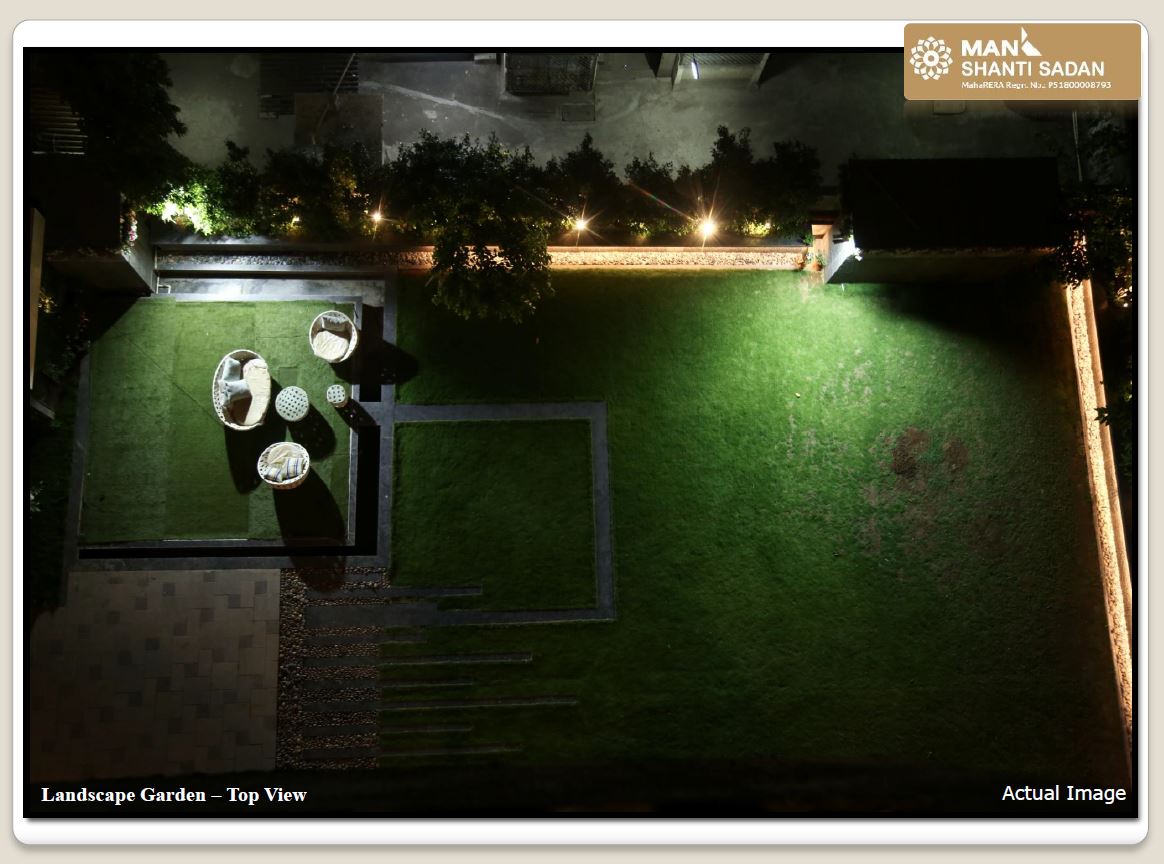 Shanti Sadan Landsacpe Garden Top View