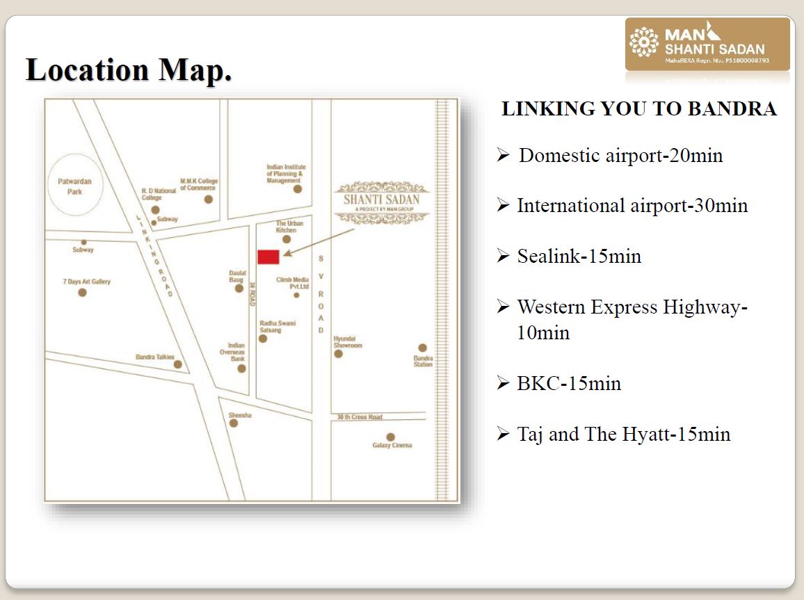 Shanti Sadan Location