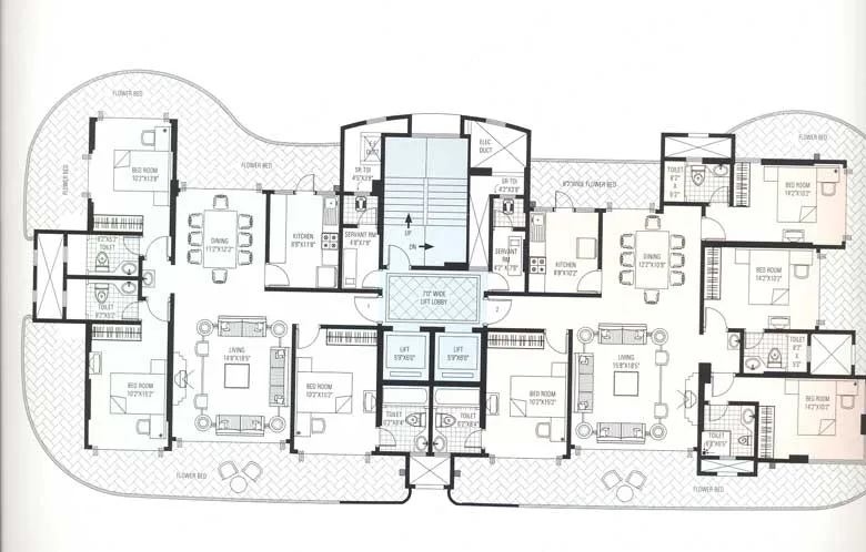 12 th floor plan