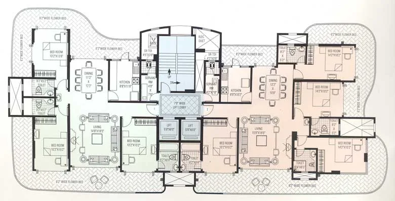 Floor Plan 2-6
