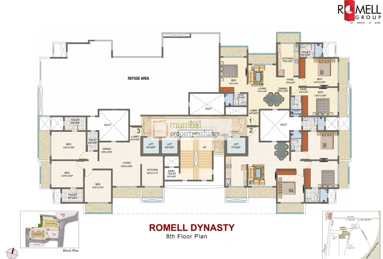 8th Floor Plan