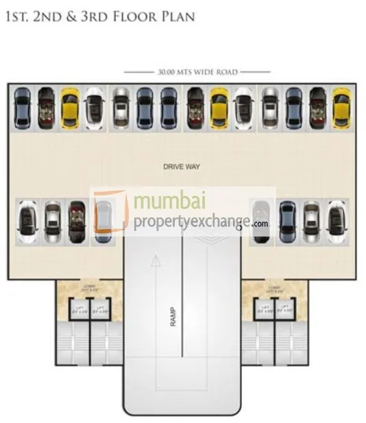 1st, 2nd, 3rd Floor Plan
