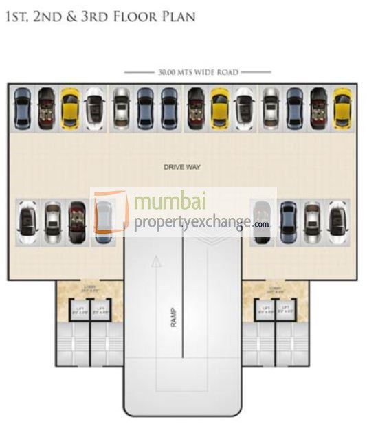1st, 2nd, 3rd Floor Plan