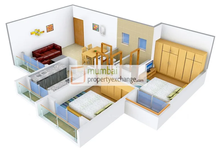 2BHK Plan