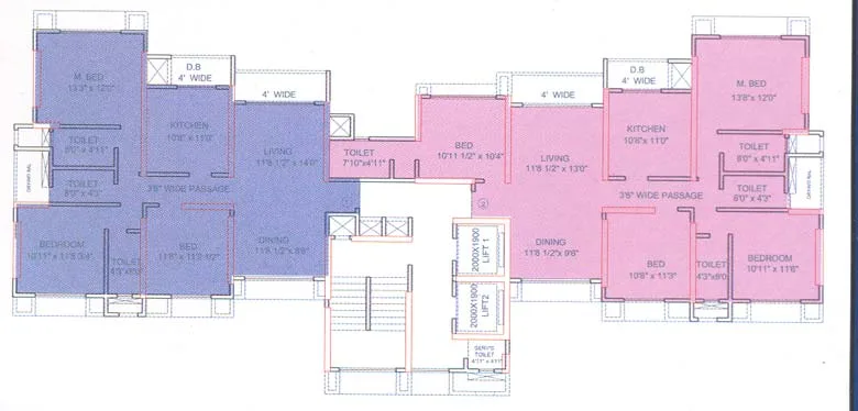 C Wing Floor Plan