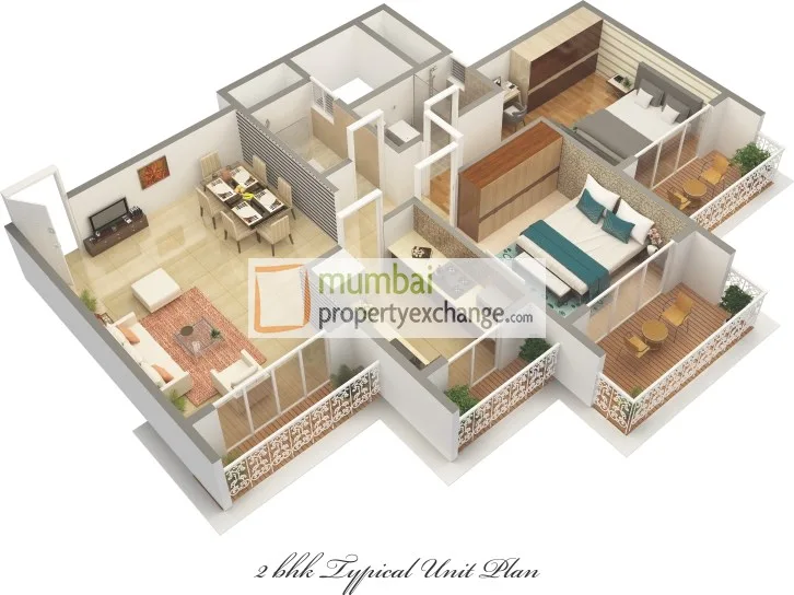 2BHK Plan