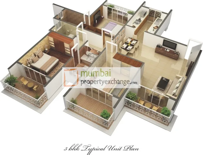 3BHK Plan