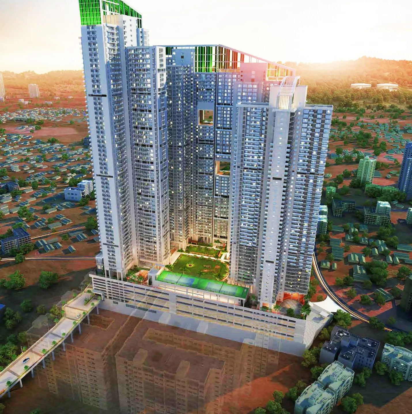 Omkar Alta Monte Elevation Image