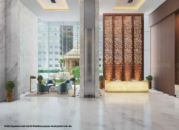 Omkar Alta Monte Entrance