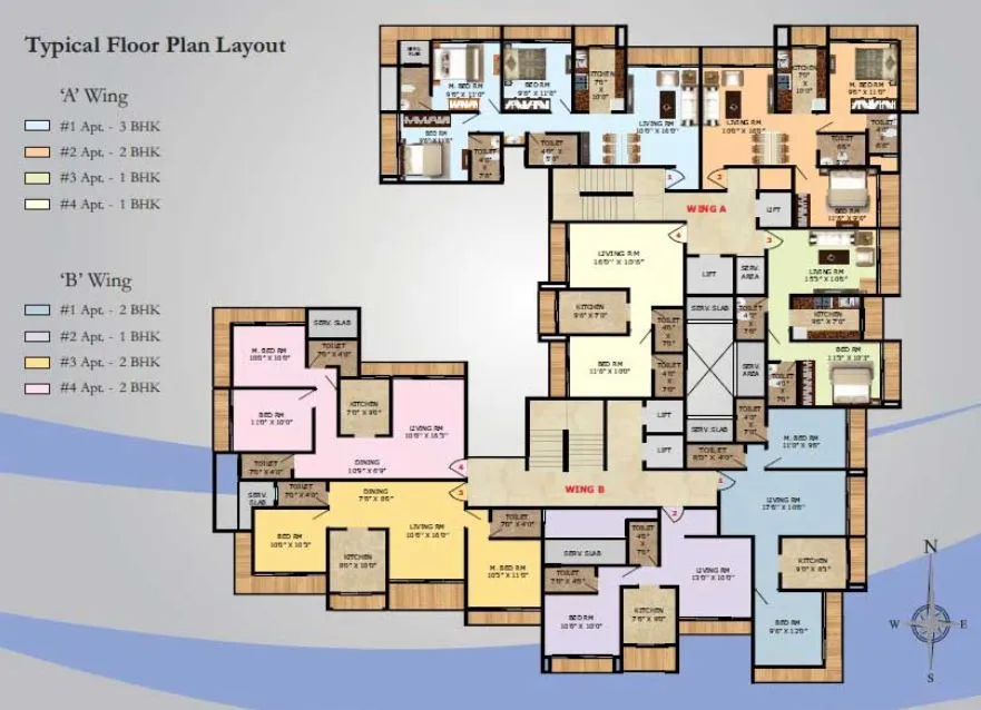 2 BHK Flats for Sale in Galaxy Exotica, Vile Parle East